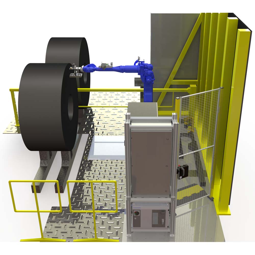 Robotics for handling processing