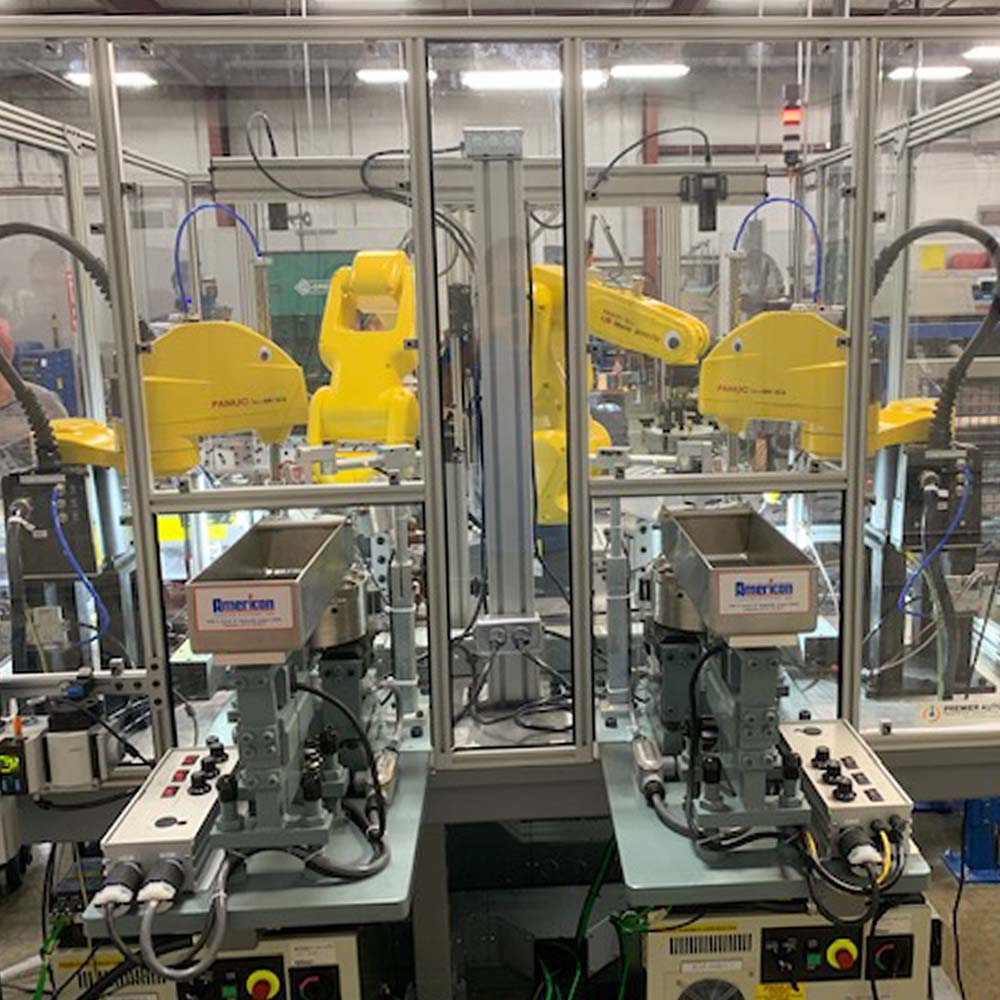 Robotics for assembly processing