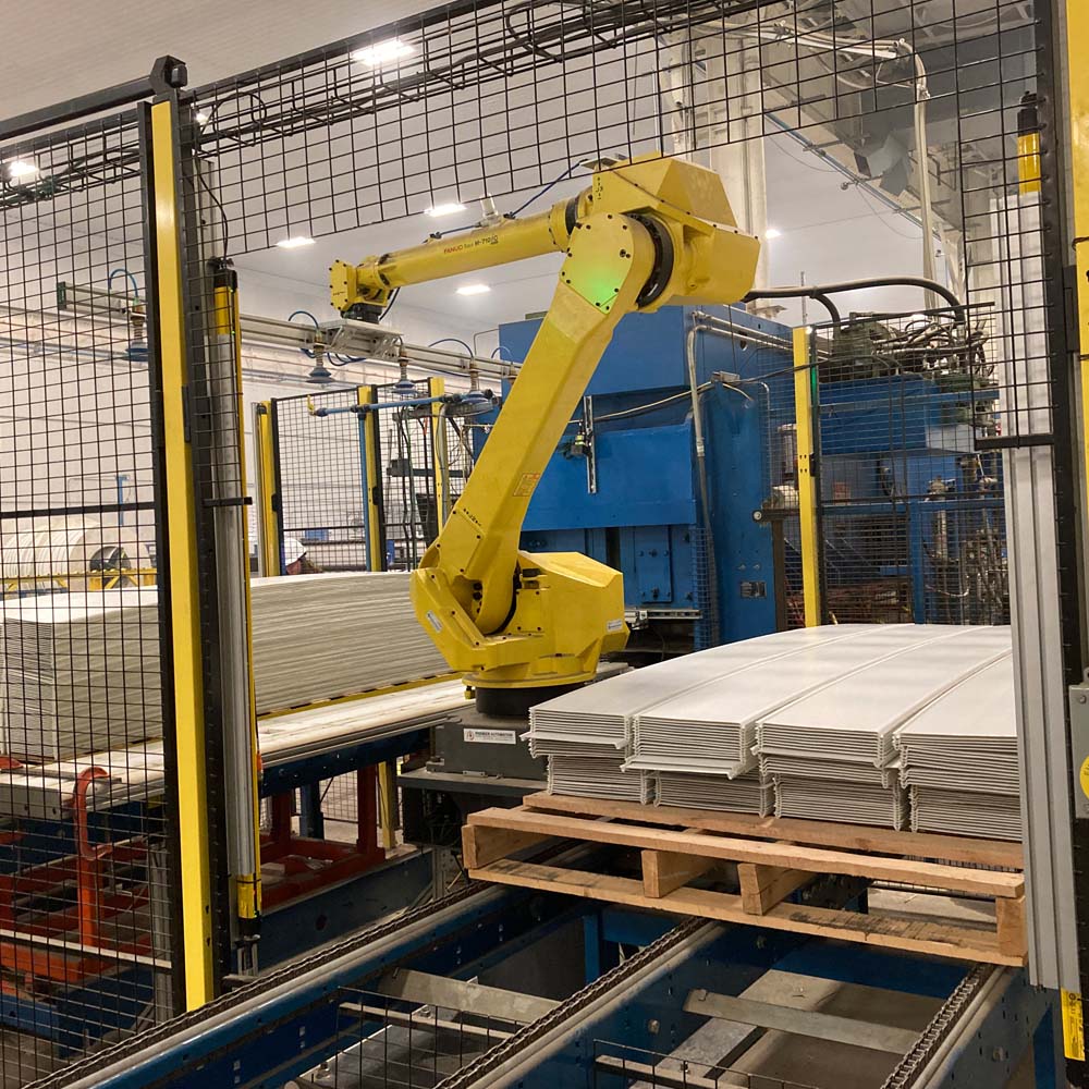 Robotics for Palletizing processing