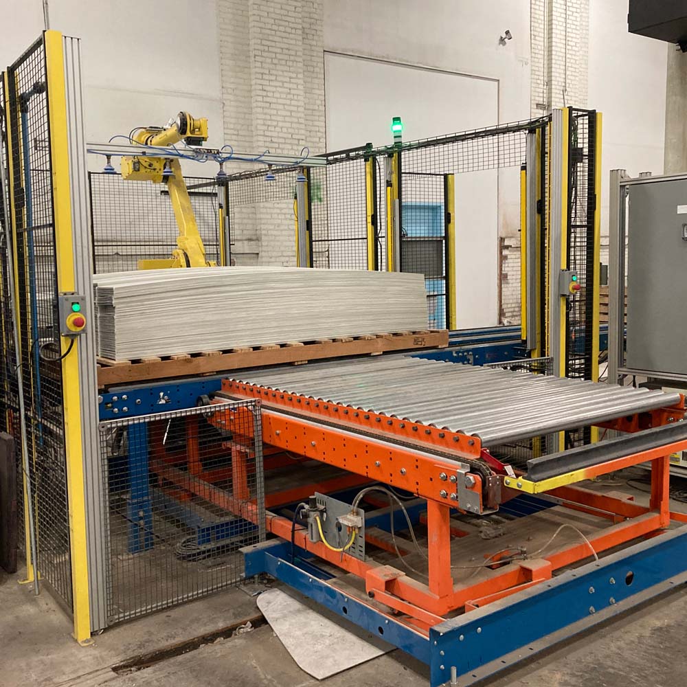 Robotics for Palletizing processing